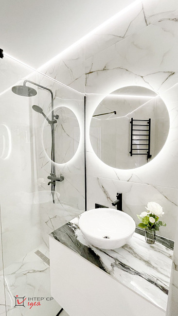 Стильна сучасна квартира площею 41 м²