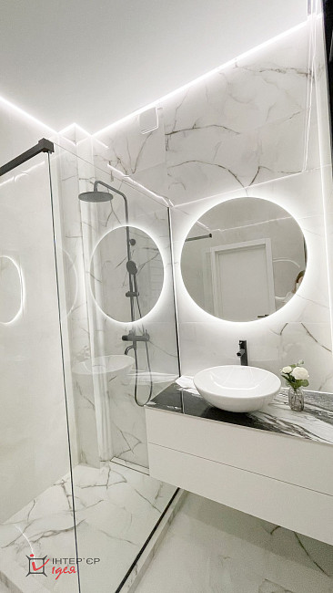 Стильна сучасна квартира площею 45 м²