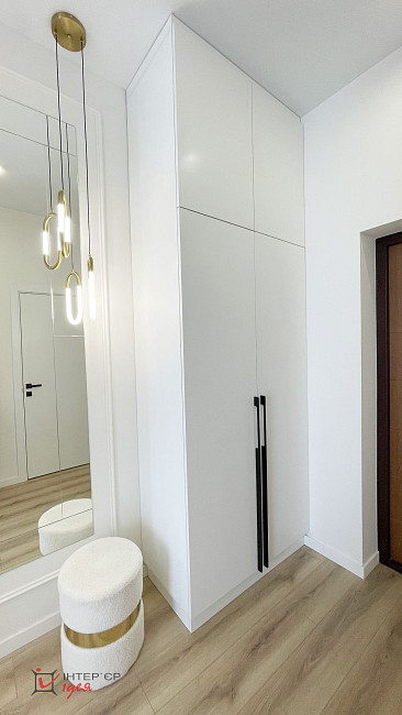 Стильна сучасна квартира площею 45 м²