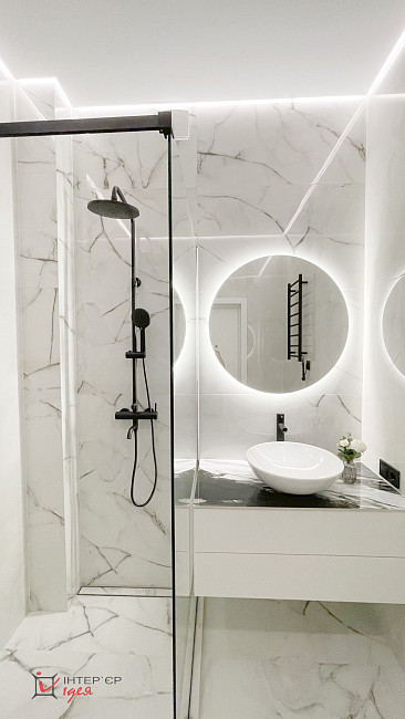 Стильна сучасна квартира площею 45 м²