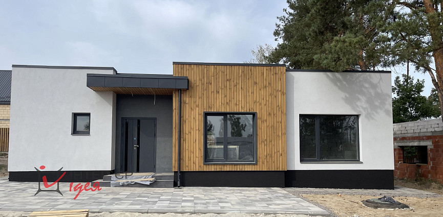 Фасадні роботи для будинків, котеджів та котеджних містечок