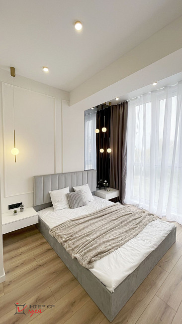 Стильна сучасна квартира площею 45 м²