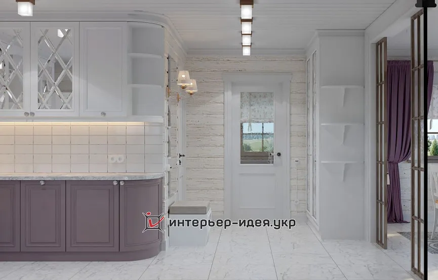 Кухня-студія в стилі прованс