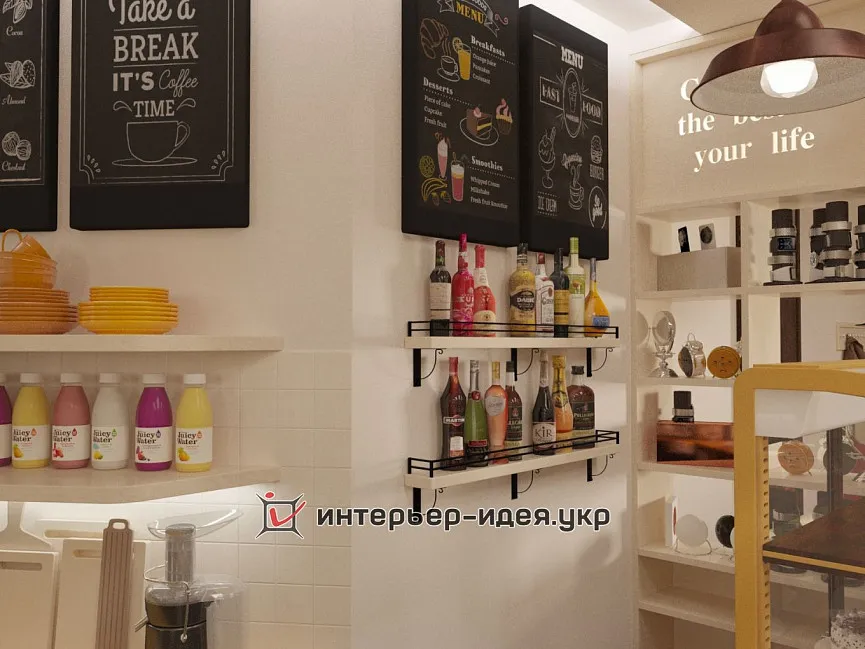 Дизайн кафе в стилі кантрі