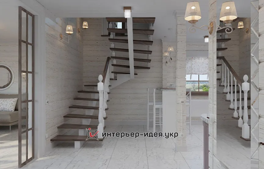 Кухня-студія в стилі прованс