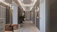 Передпокій в стилі арт-деко. Дизайн ПРИХОЖОЇ, КОРИДОРУ